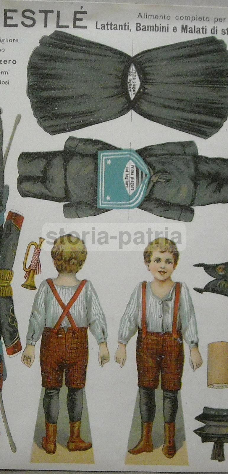 Bambolotto Da Vestire Nestlé, Anni '30: Pubblicitario E Militaria