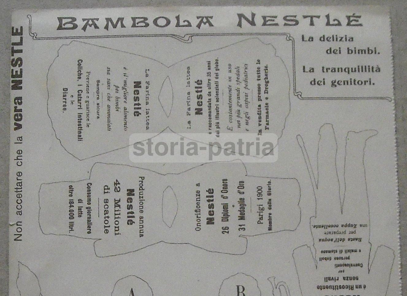 Bambolotto Da Vestire Nestlé, Anni '30: Pubblicitario E Militaria