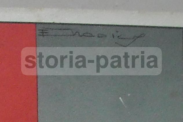 Stampa Propaganda ENPI Prevenzione Infortuni Forbici Anni '50