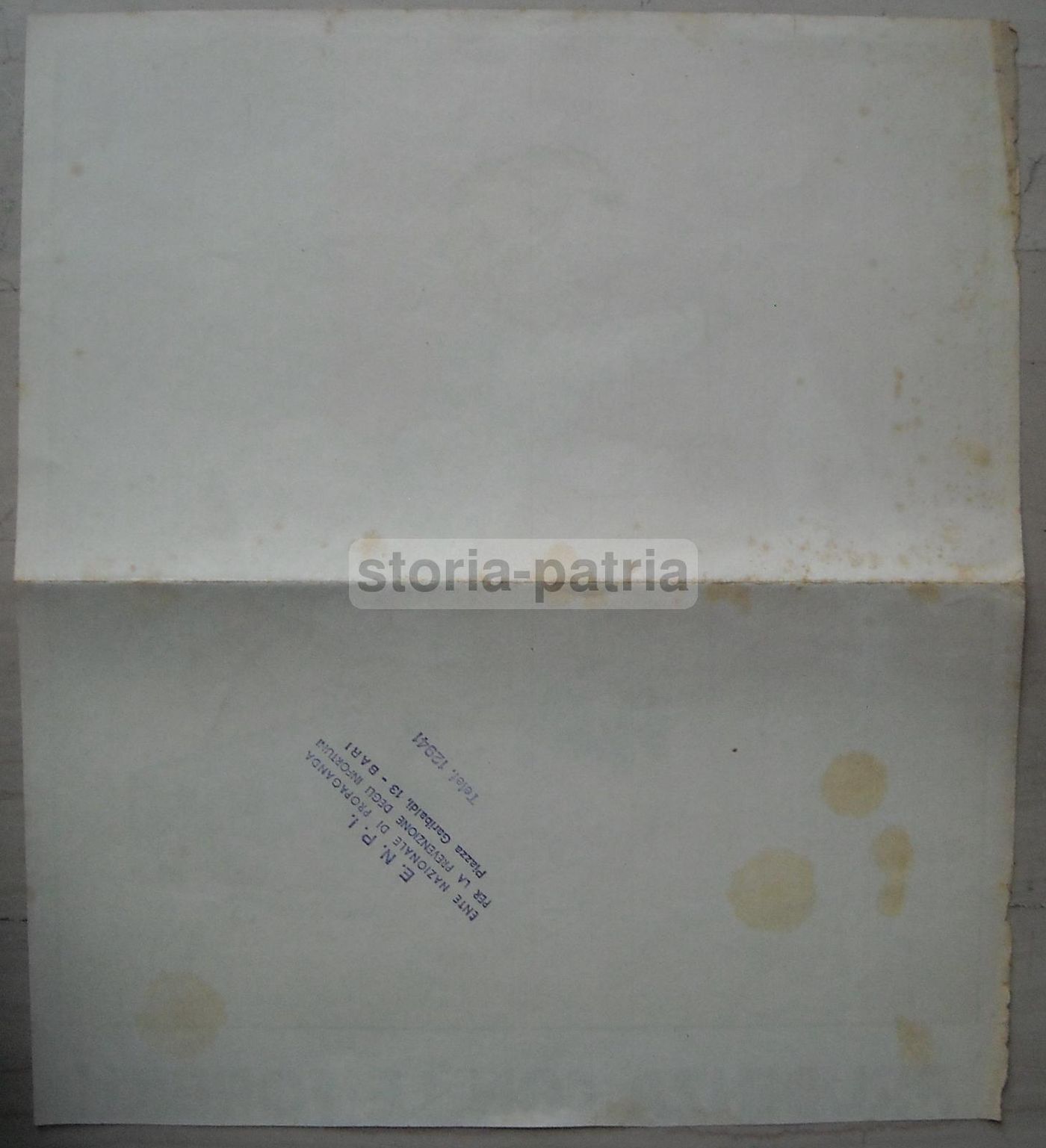 Stampa Propaganda ENPI Prevenzione Infortuni Forbici Anni '50