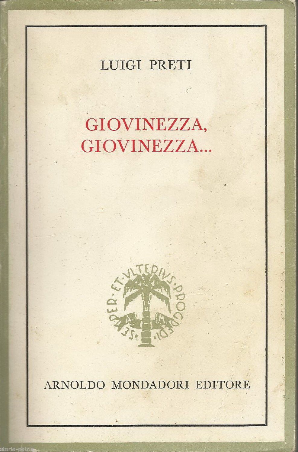 Giovinezza, Giovinezza... (Luigi Preti, 1966)