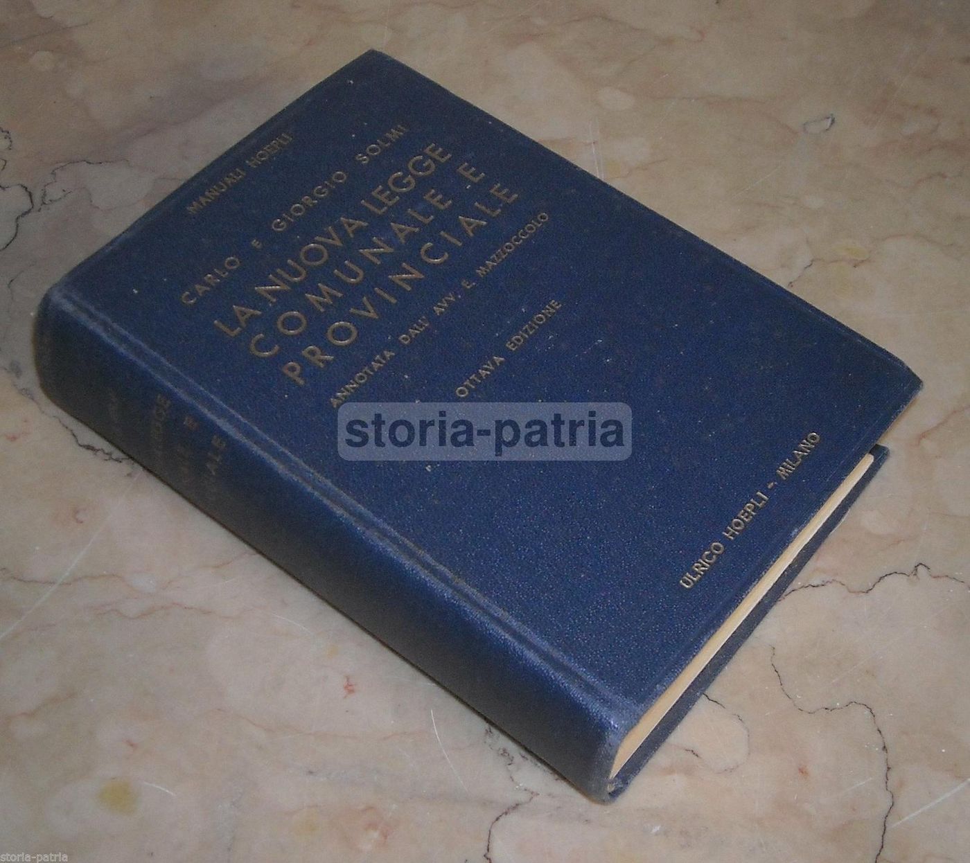 La Nuova Legge Comunale E Provinciale (1937)   C. Solmi, G. Solmi