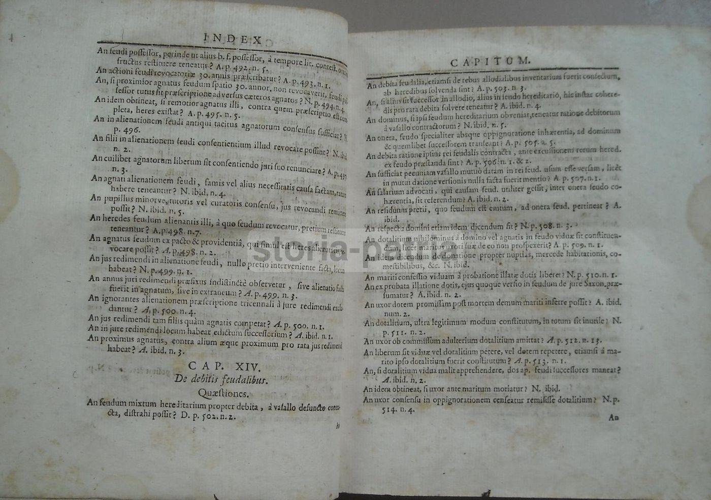 Syntagma Juris Feudalis, Georg Adam Struve, 1726   Rara Edizione Di Diritto Feudale