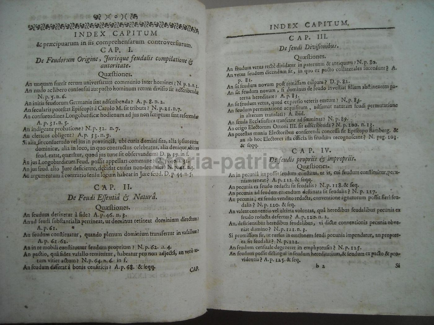 Syntagma Juris Feudalis, Georg Adam Struve, 1726   Rara Edizione Di Diritto Feudale