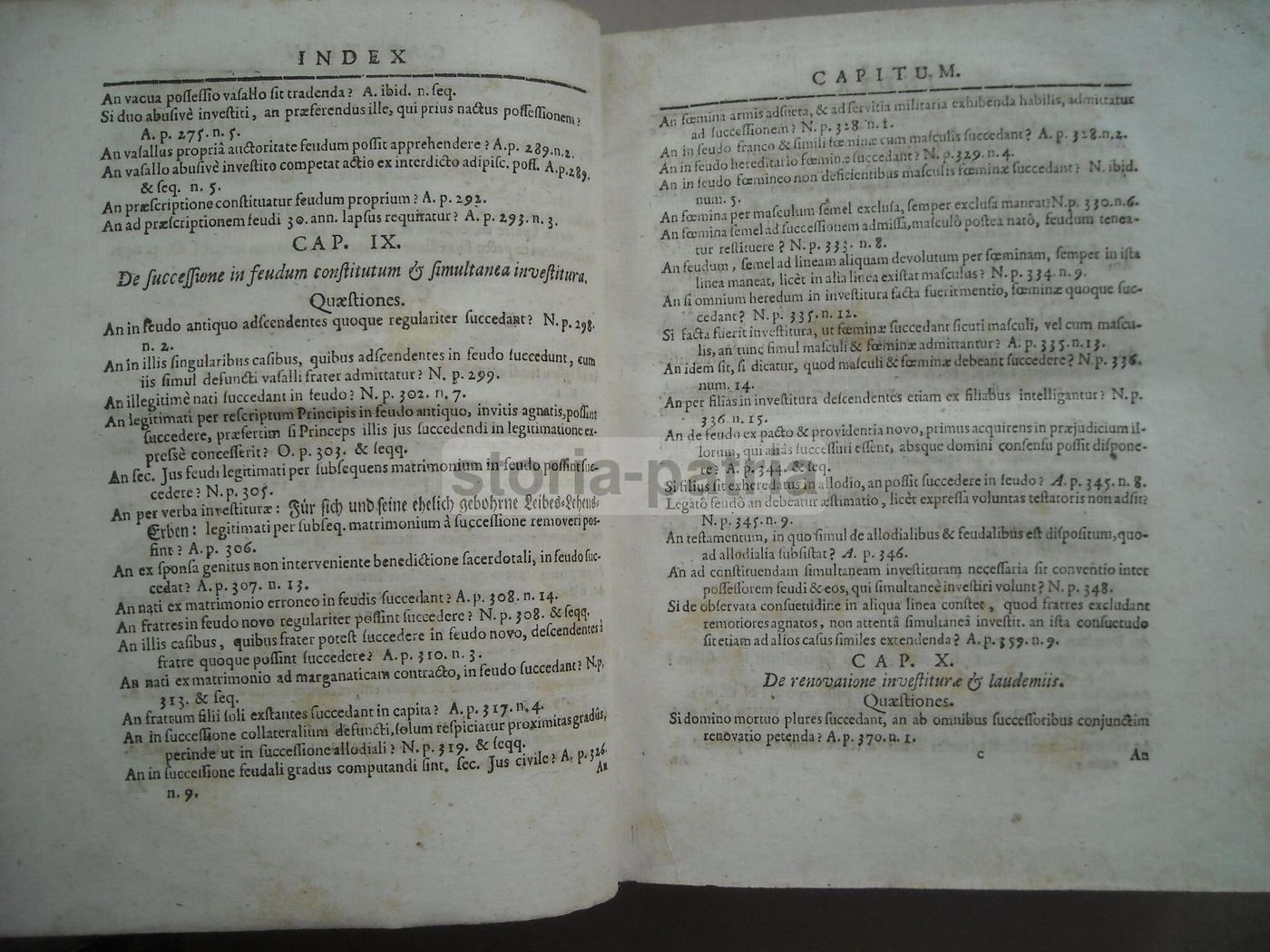 Syntagma Juris Feudalis, Georg Adam Struve, 1726   Rara Edizione Di Diritto Feudale