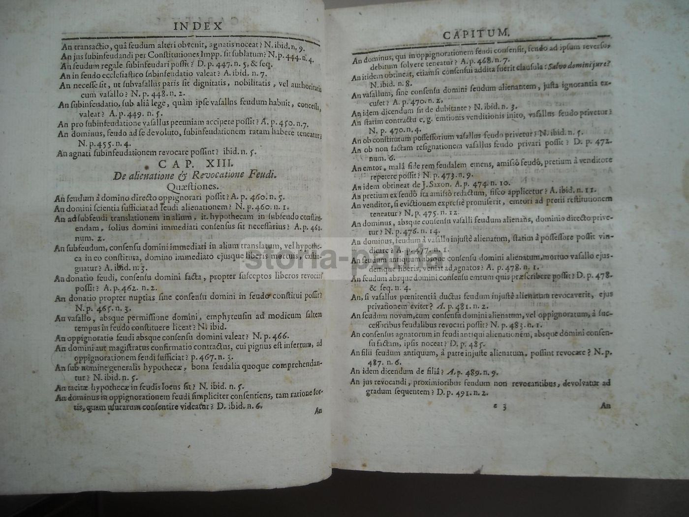 Syntagma Juris Feudalis, Georg Adam Struve, 1726   Rara Edizione Di Diritto Feudale
