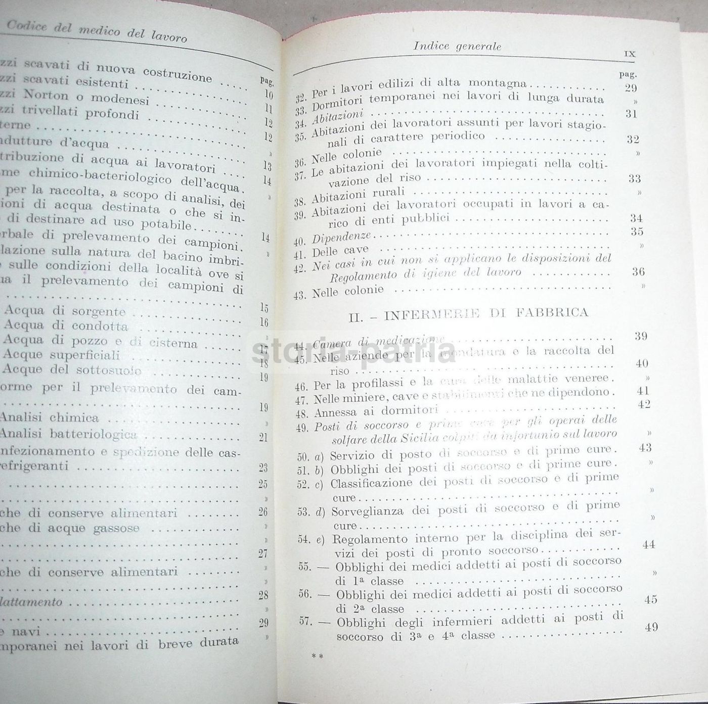 Codice Del Medico Del Lavoro Angelo Altarelli Hoepli 1936