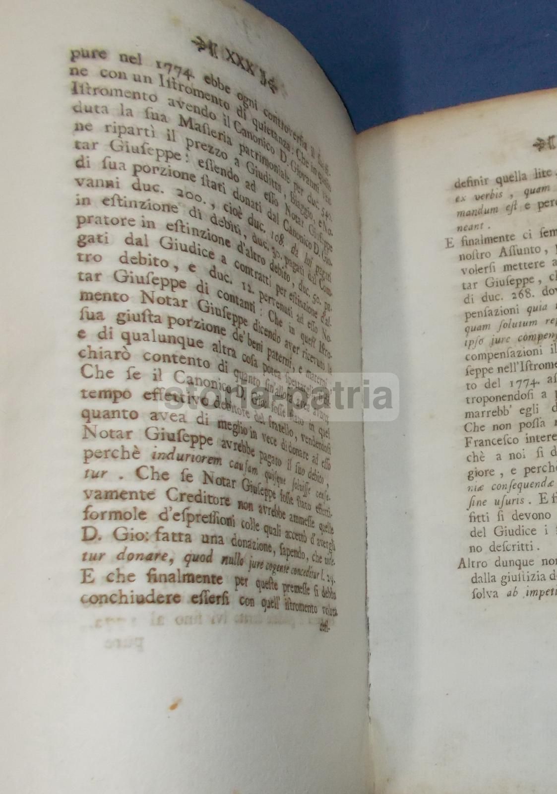 Dissertazione Giuridica Notarile Faicchio Telese 1779 Dentice