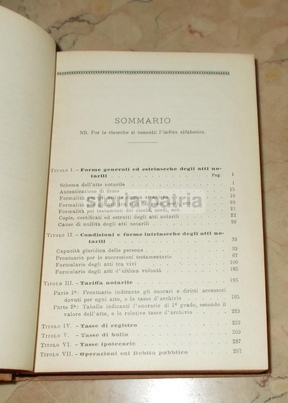 Manuale Del Notaio Di Alessandro Garetti, Hoepli 1901