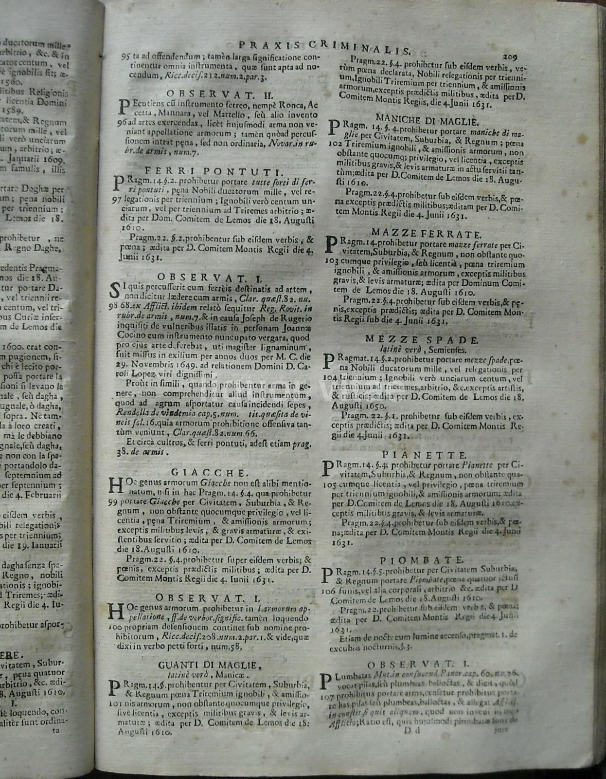 Novissima Praxis Civilis Et Criminalis Napoli 1717 Medicina Legale