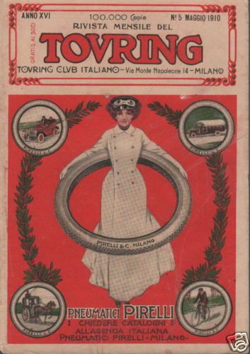 Pubblicità Antica Pirelli E Cartucce Leon Beaux, Inizio '900
