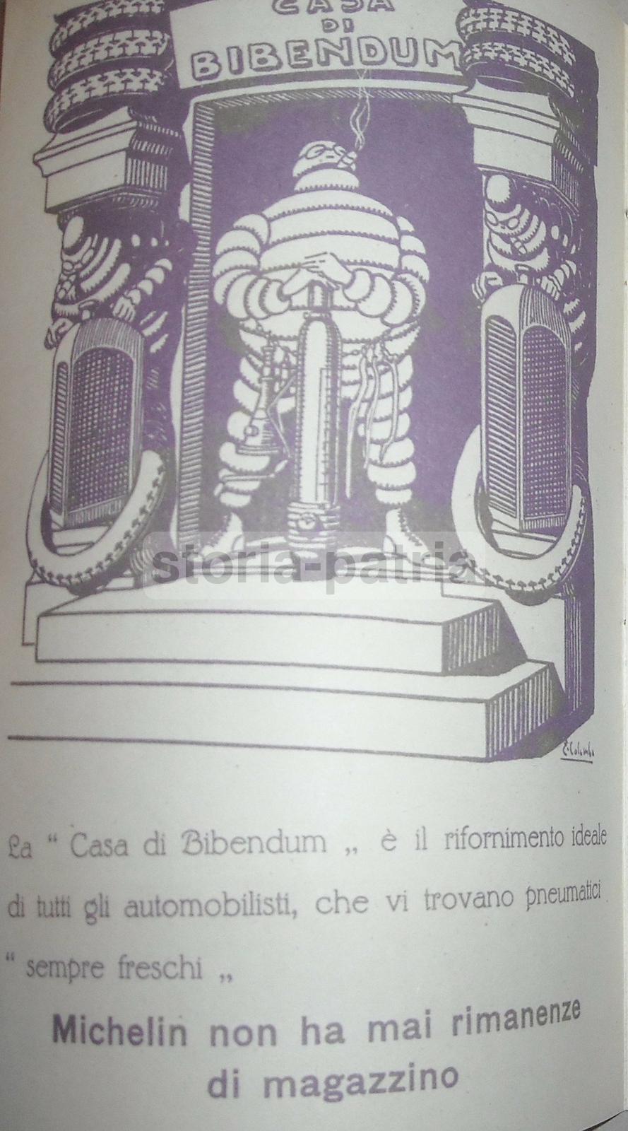 Rivista Bibendum Michelin, Luglio Agosto 1926, Milano