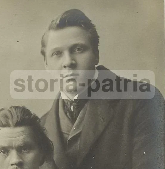Foto Cartolina Antica Gorki e Schaljapin, Primo '900