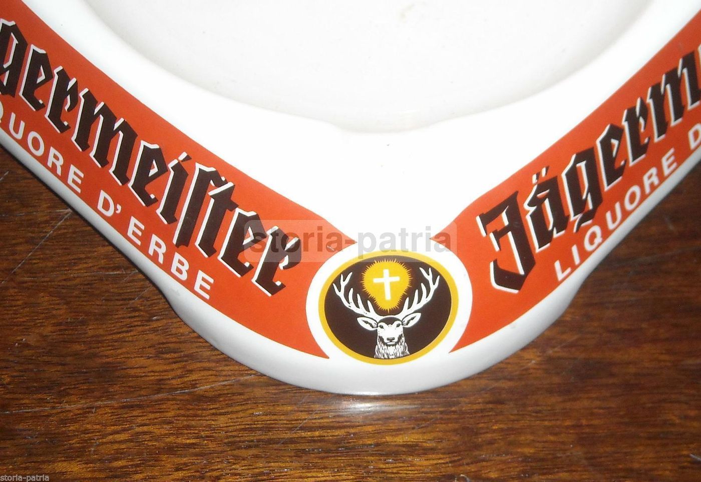 Posacenere Jägermeister Porcellana Fischer Anni '60 Vintage