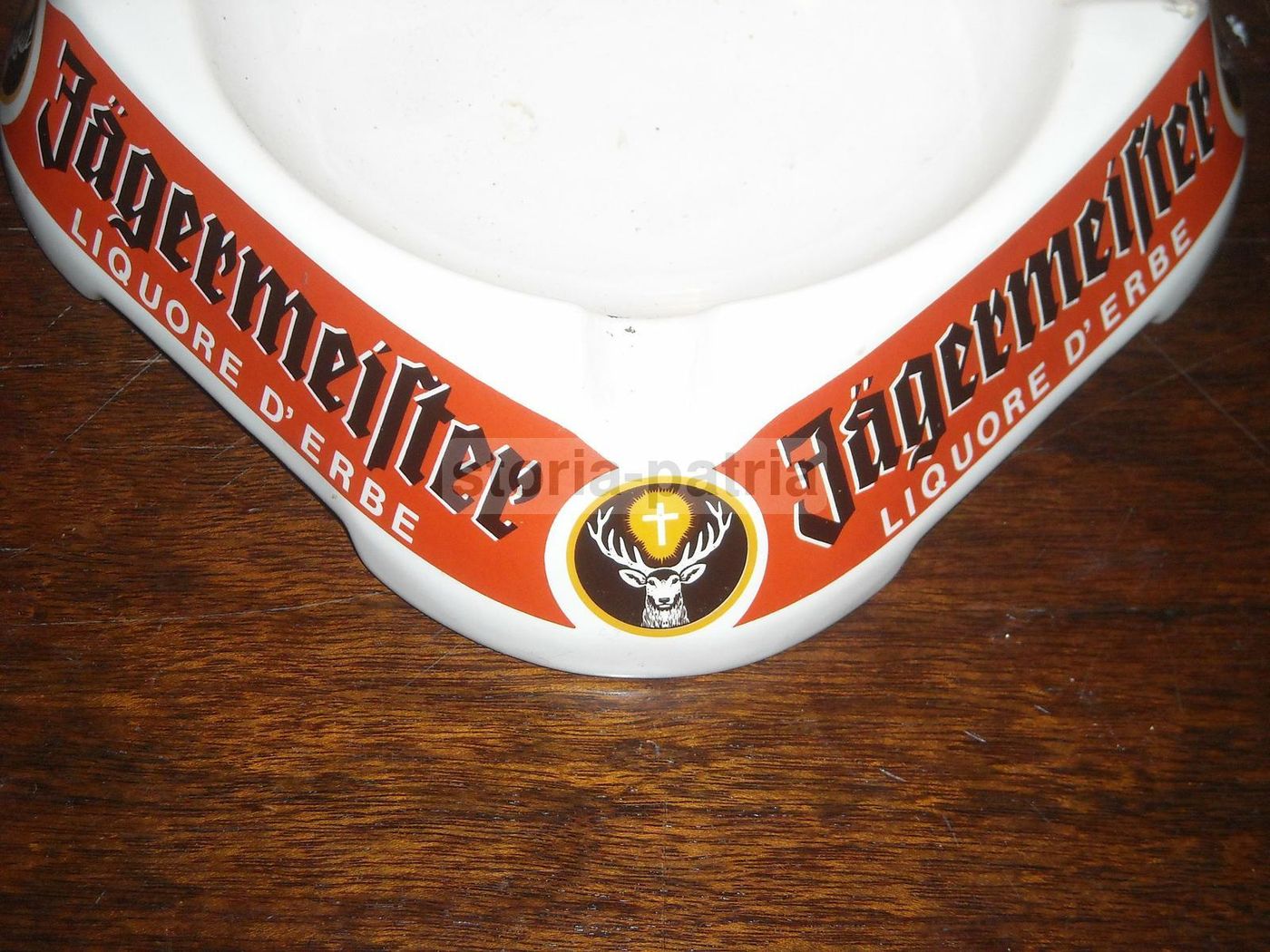 Posacenere Jägermeister Porcellana Fischer Anni '60 Vintage