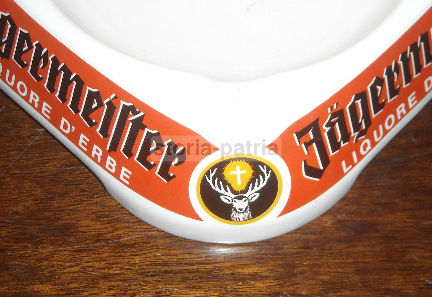 Portacenere Jägermeister In Porcellana Fischer, Anni '60