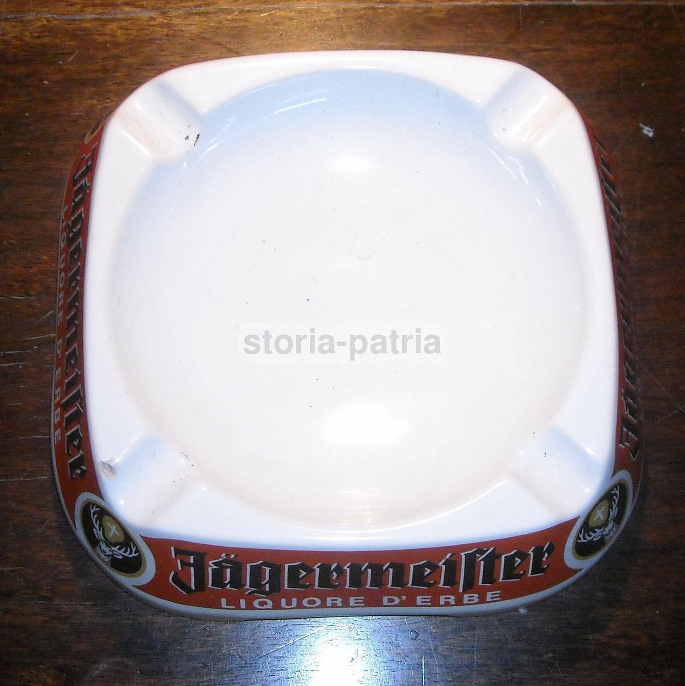 Posacenere Jägermeister Porcellana Fischer Anni '60 Vintage
