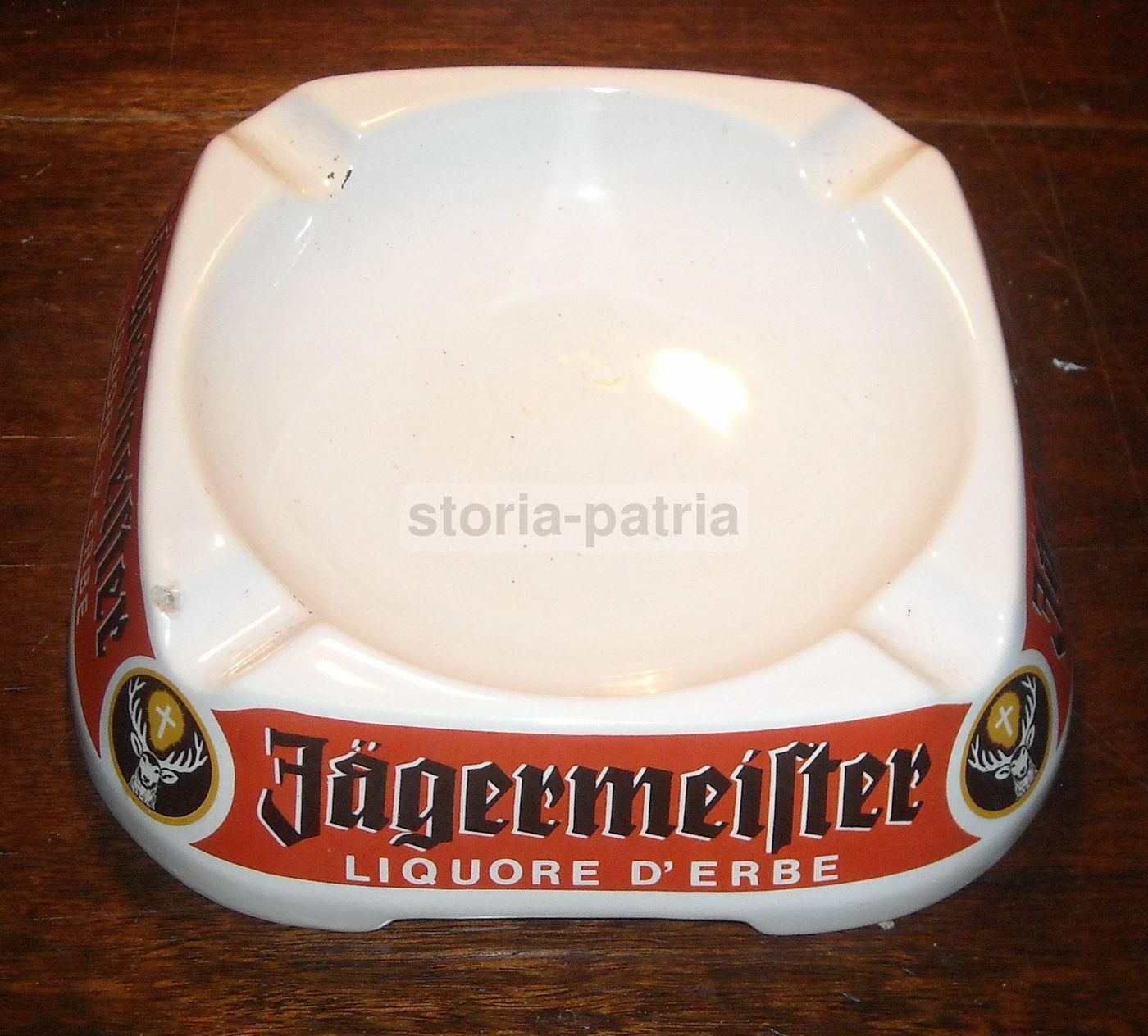 Posacenere Jägermeister Porcellana Fischer Anni '60 Vintage