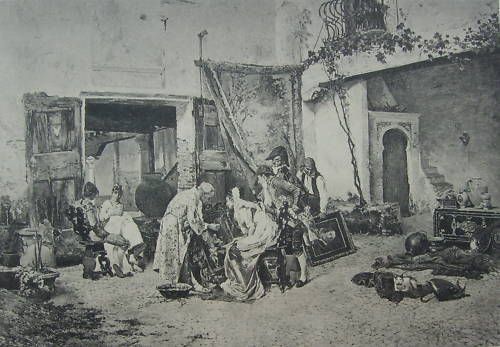 Granada, Bottega Dell'Antiquario, Pio Joris, Stampa Fototipica, XIX Secolo