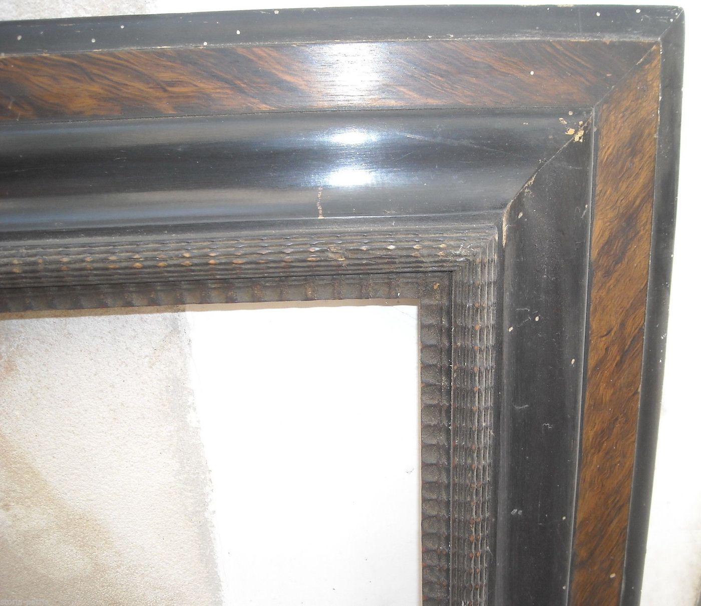 Grande Cornice Decorativa In Legno, Fine '800 Inizio '900