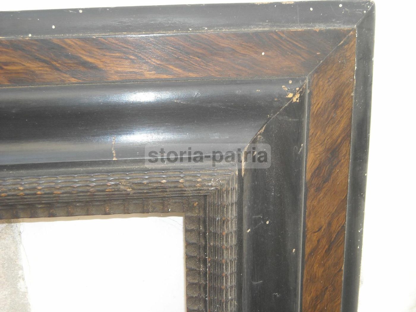 Grande Cornice Decorativa In Legno, Fine '800 Inizio '900