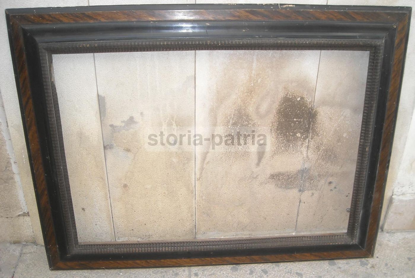 Grande Cornice Decorativa In Legno, Fine '800 Inizio '900