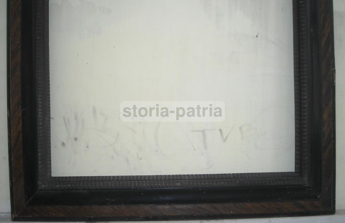 Grande Cornice Decorativa In Legno, Fine '800 Inizio '900
