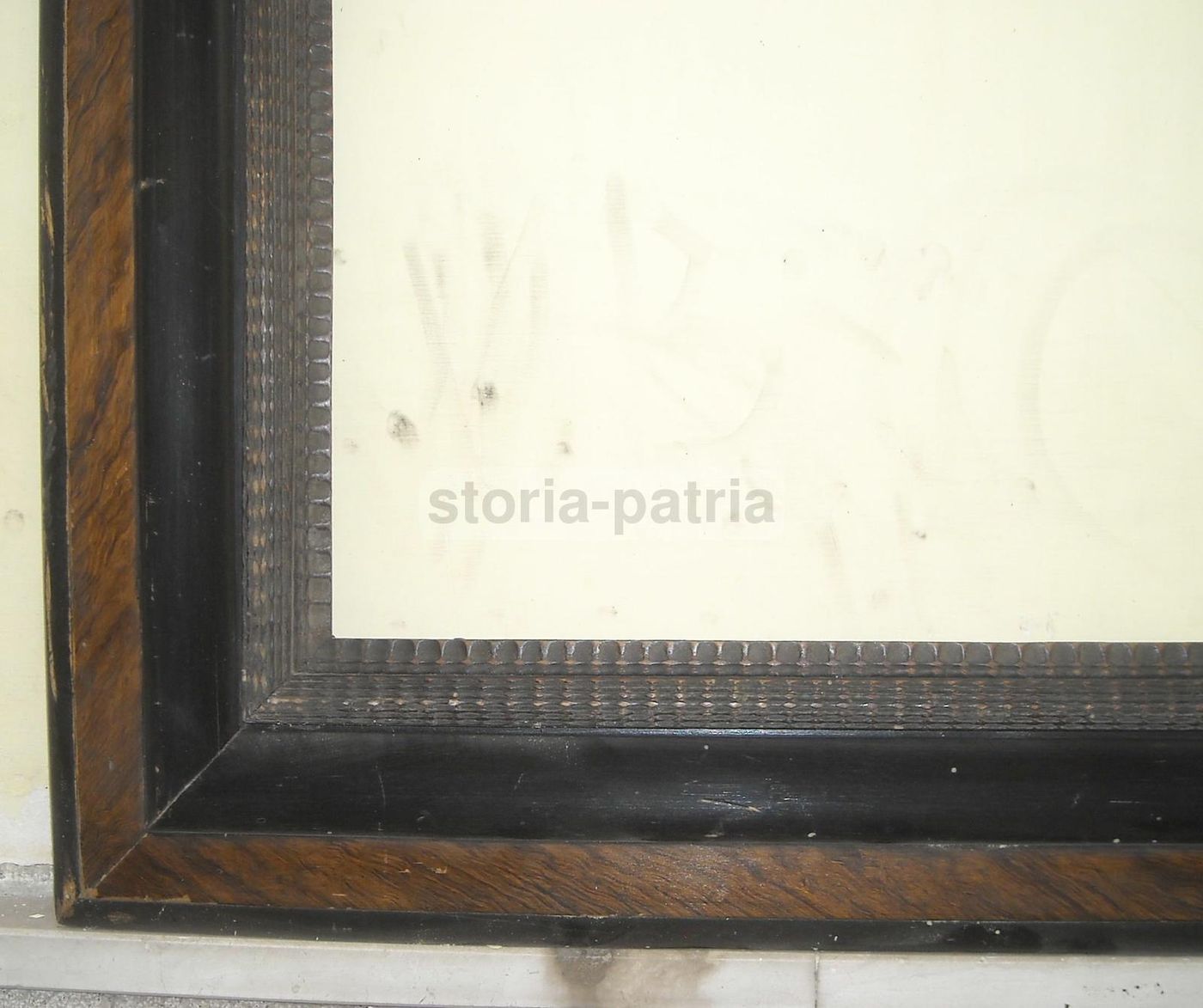 Grande Cornice Decorativa In Legno, Fine '800   Inizio '900