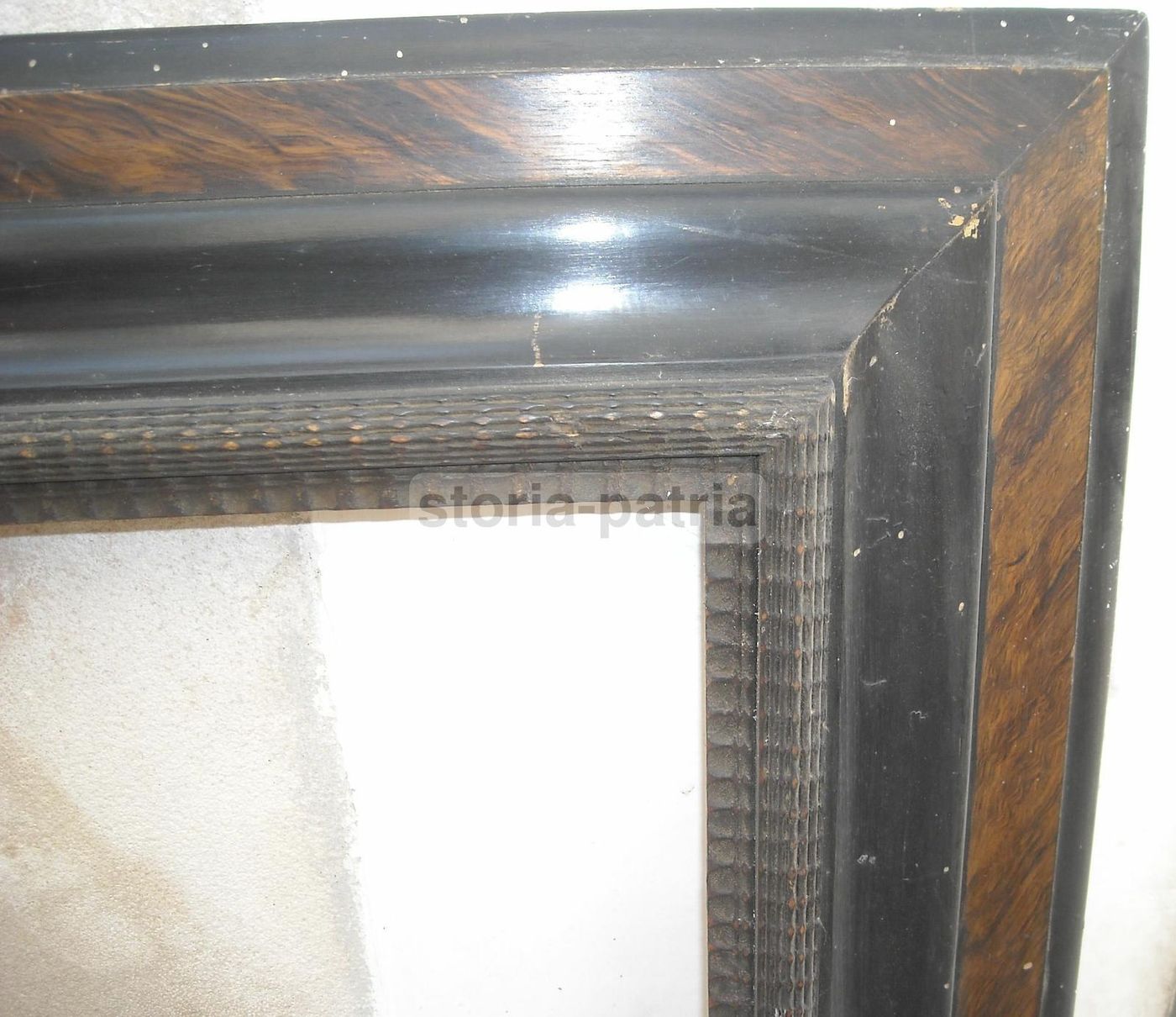 Grande Cornice Decorativa In Legno, Fine '800 Inizio '900