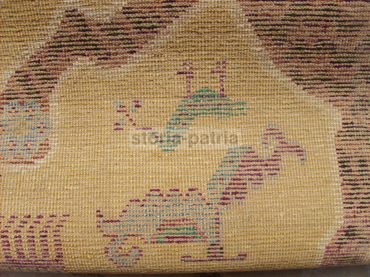 Antico Tappeto Orientale Con Animali Fantastici 220x140 Cm