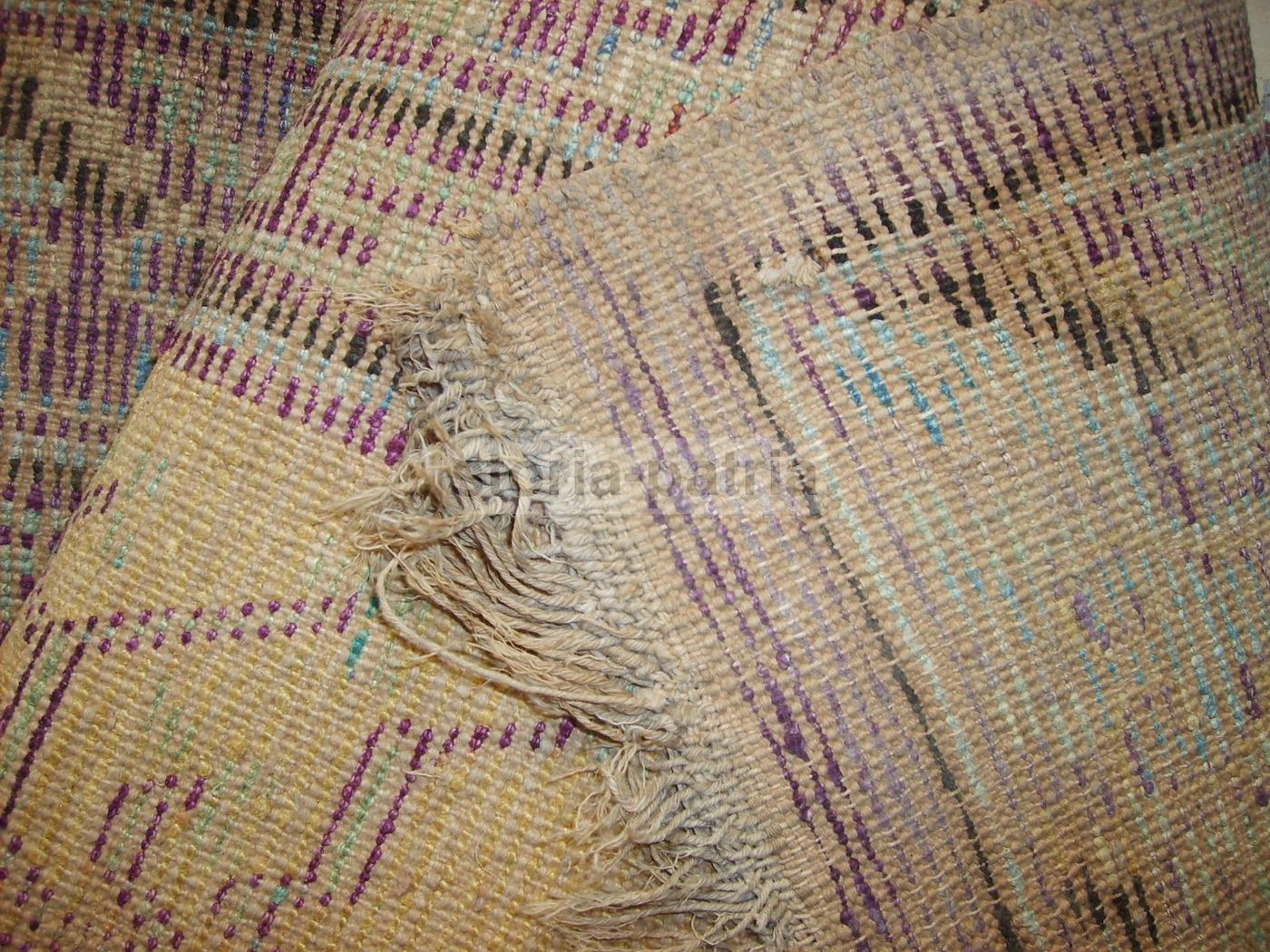 Antico Tappeto Orientale Con Animali Fantastici 220x140 Cm