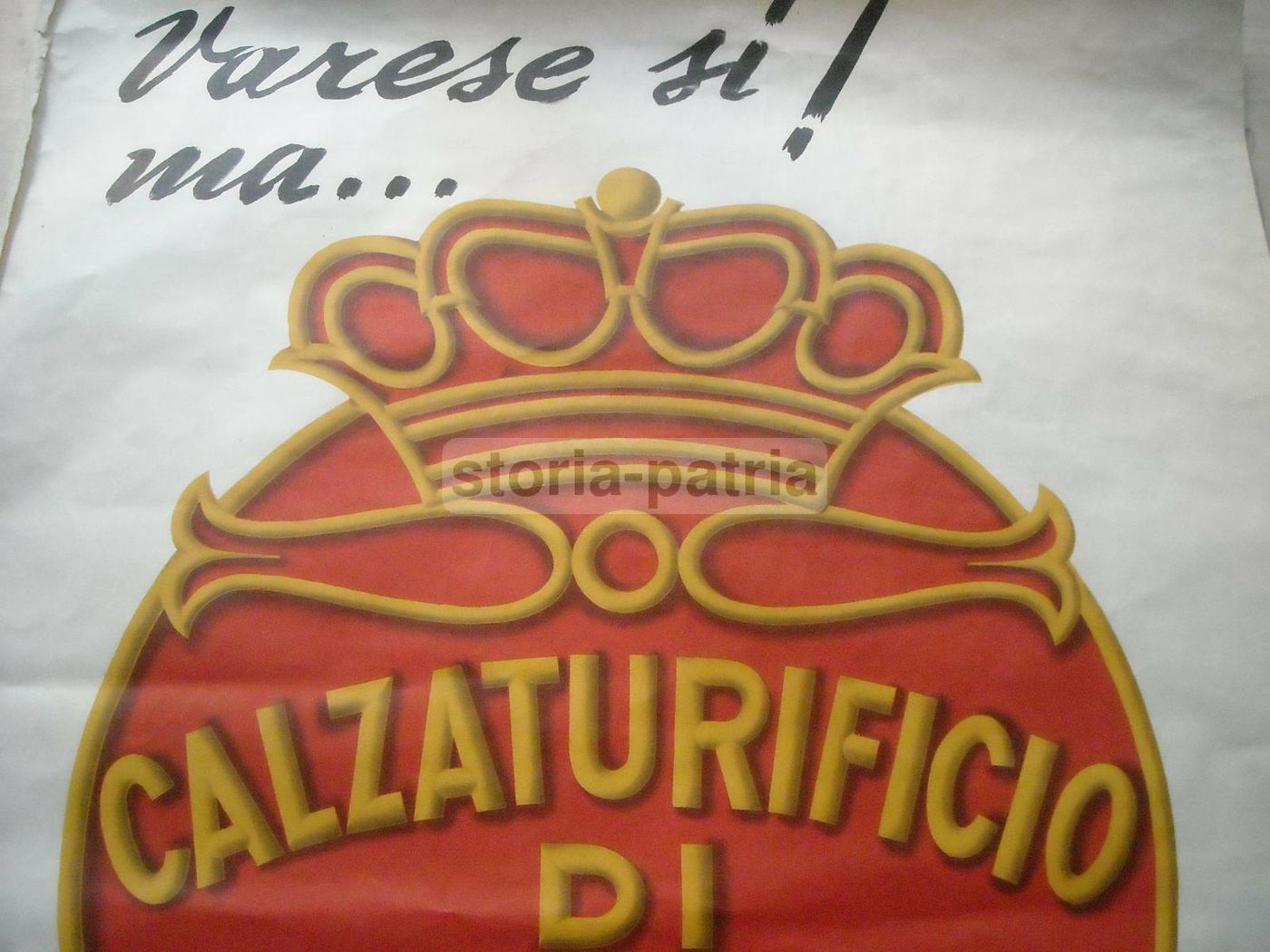 Manifesto Pubblicitario Calzaturificio Di Varese, Grafica Landi, 1955