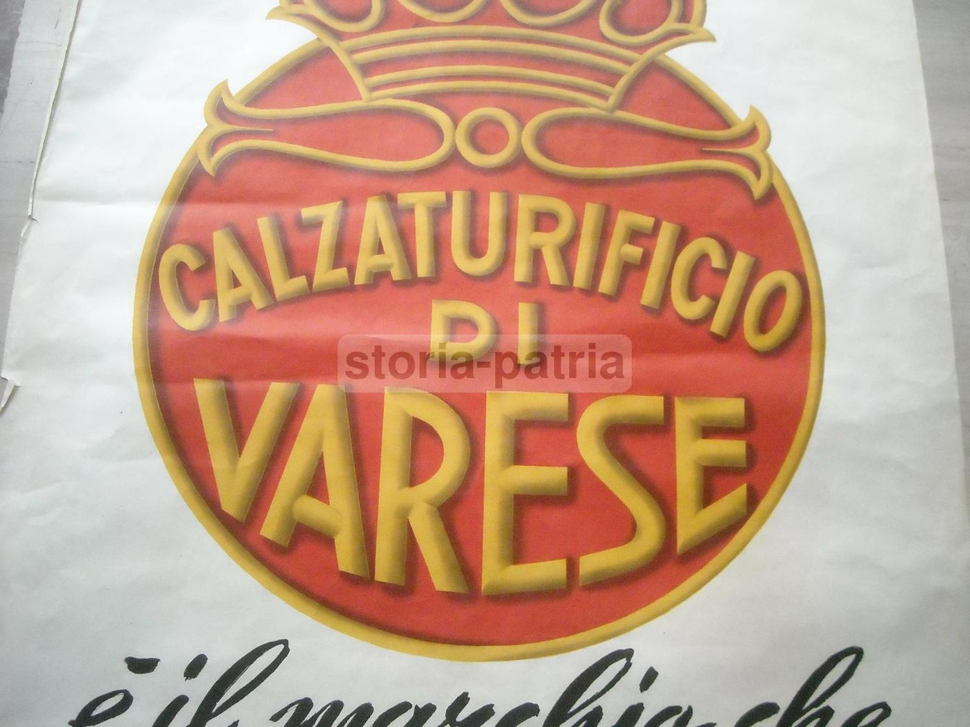 Manifesto Pubblicitario Calzaturificio Di Varese, Grafica Landi, 1955