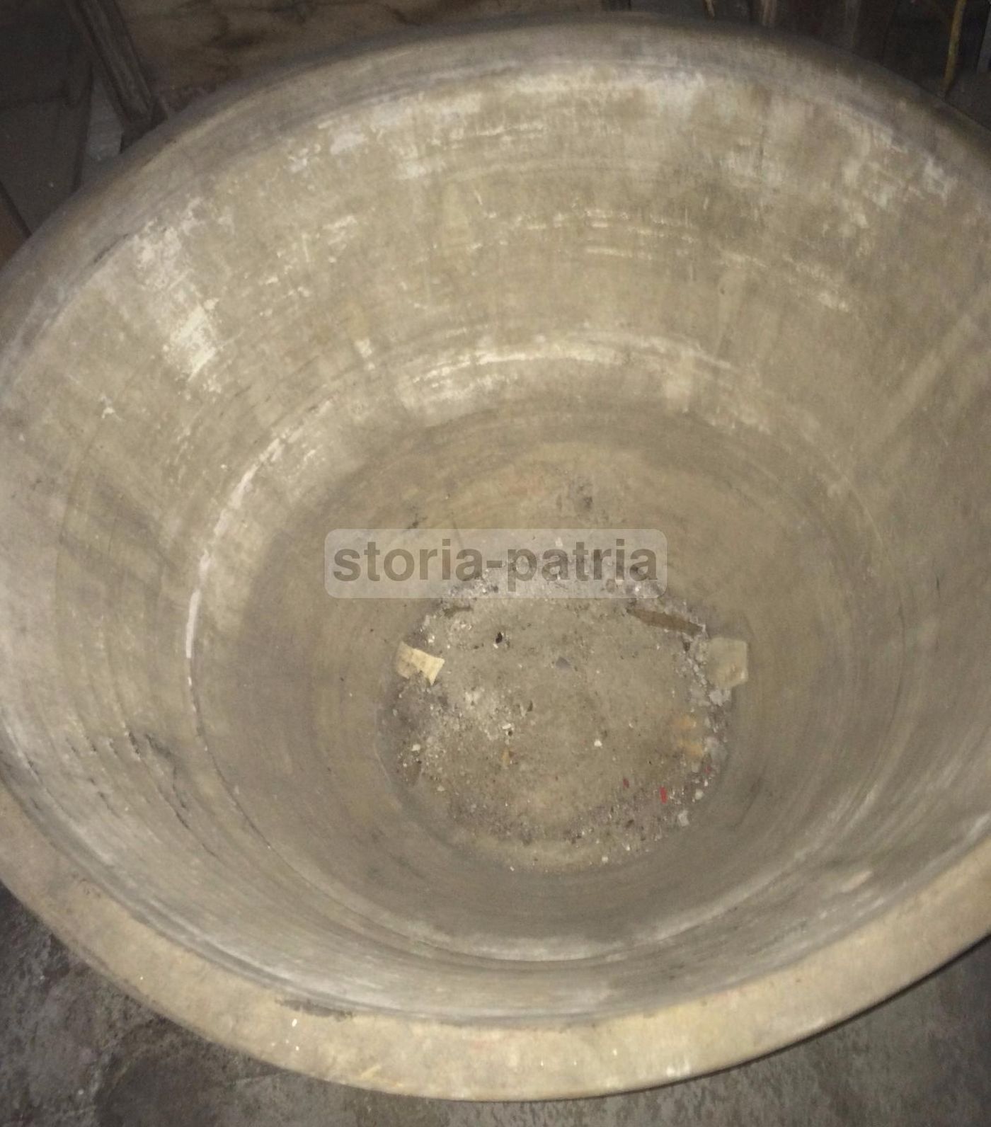 Grande Vasca Antica In Ceramica Dell'800, Artigianato Popolare