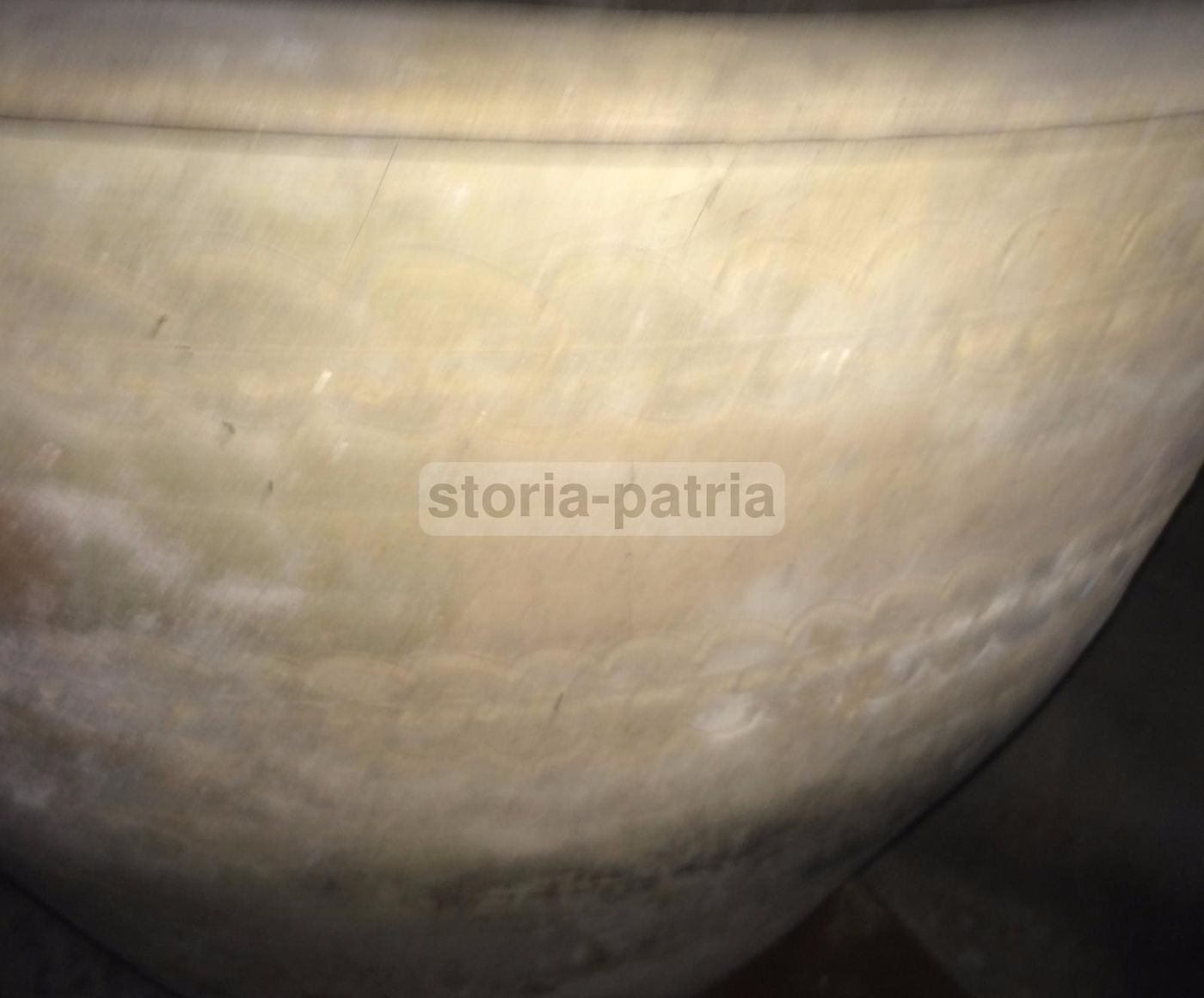 Grande Vasca Antica In Ceramica Dell'800, Artigianato Popolare
