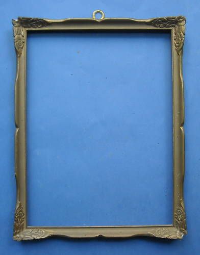 Antica Cornice In Legno Dorato Oro Brunito Prima Metà 900