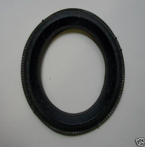 Cornice Ovale Antica Ebanizzata Fine '800 Per Miniature E Foto