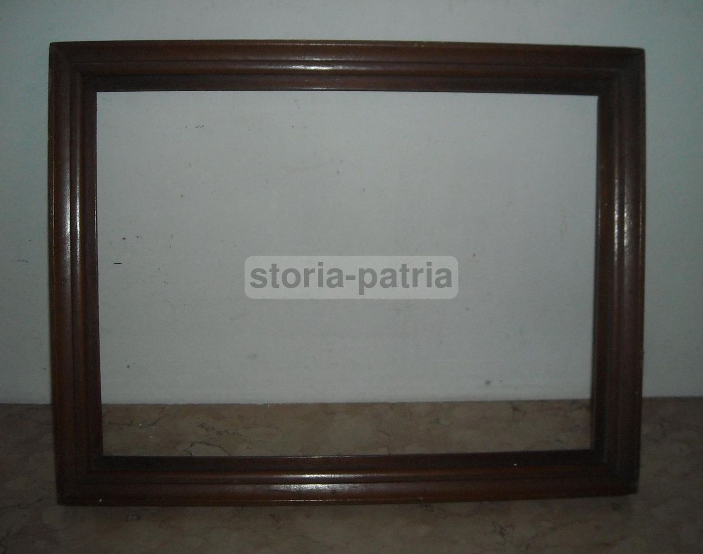 Antica Cornice In Legno Naturale, Fine '800   Inizio '900