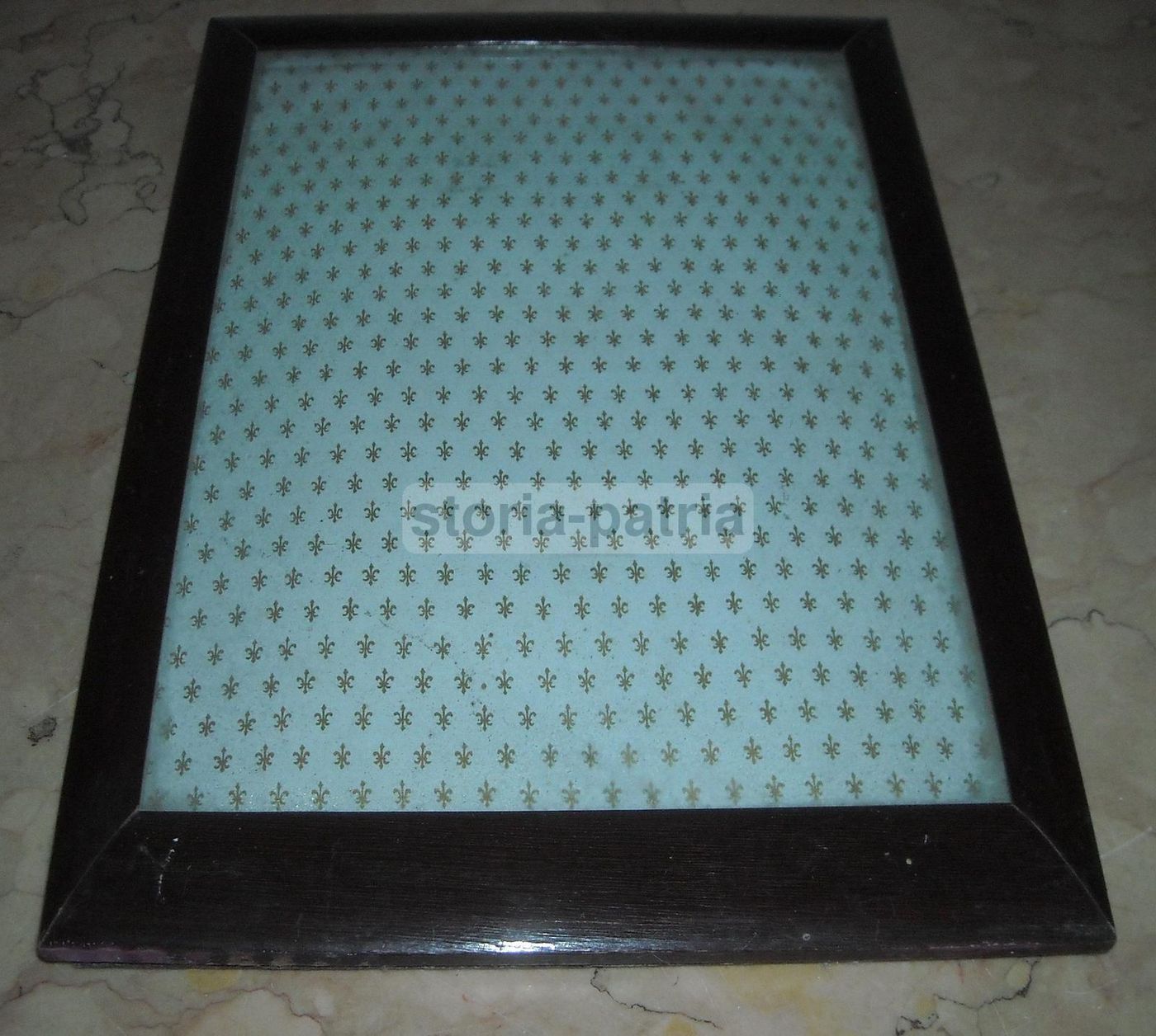 Cornice Antica Anni '20 '30 In Legno Laccato, Cm 27,5x19