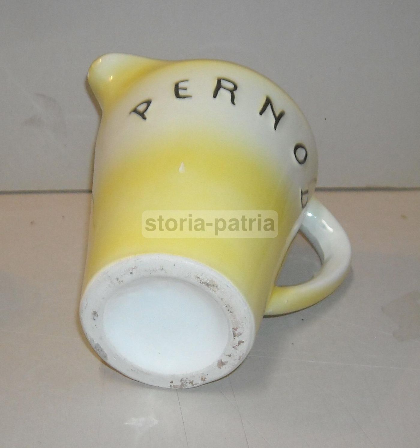 Brocca Pubblicitaria Pernod In Ceramica Vintage