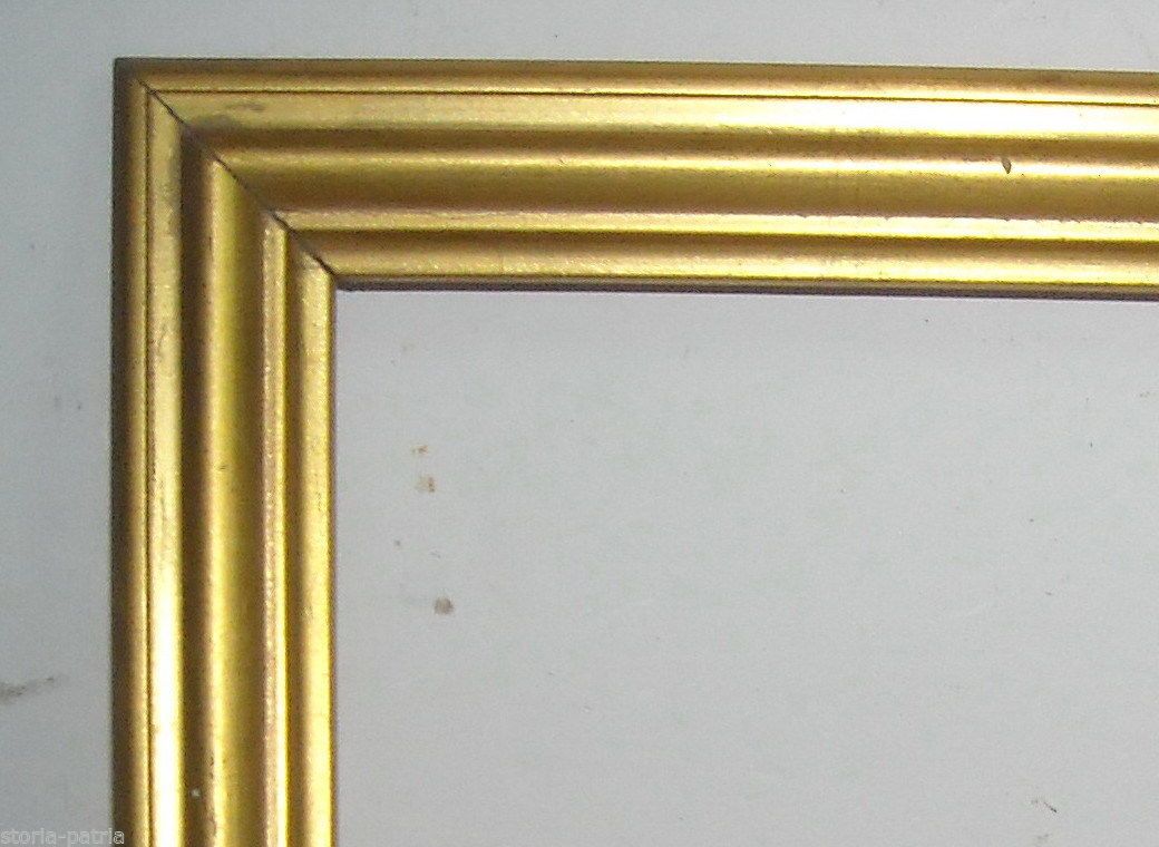 Cornice Dorata In Legno, Prima Metà Del '900