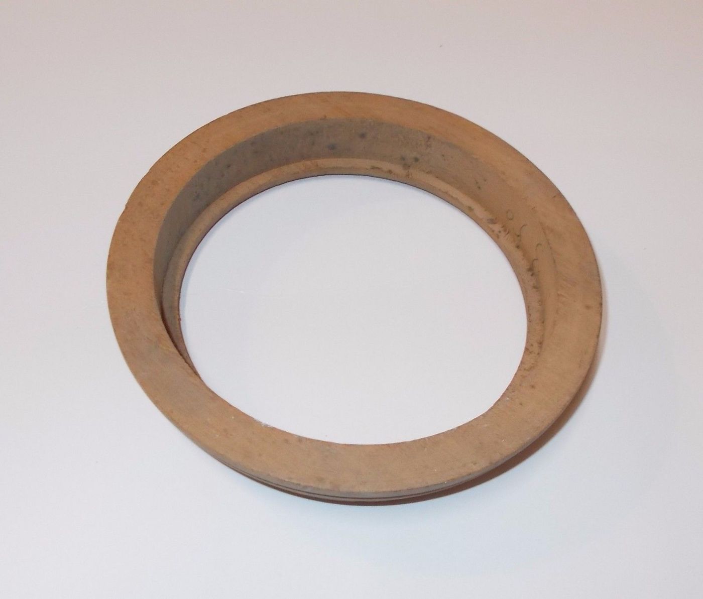 Cornice Rotonda In Legno Per Miniature, Diametro 14 Cm, Prima Metà Del '900