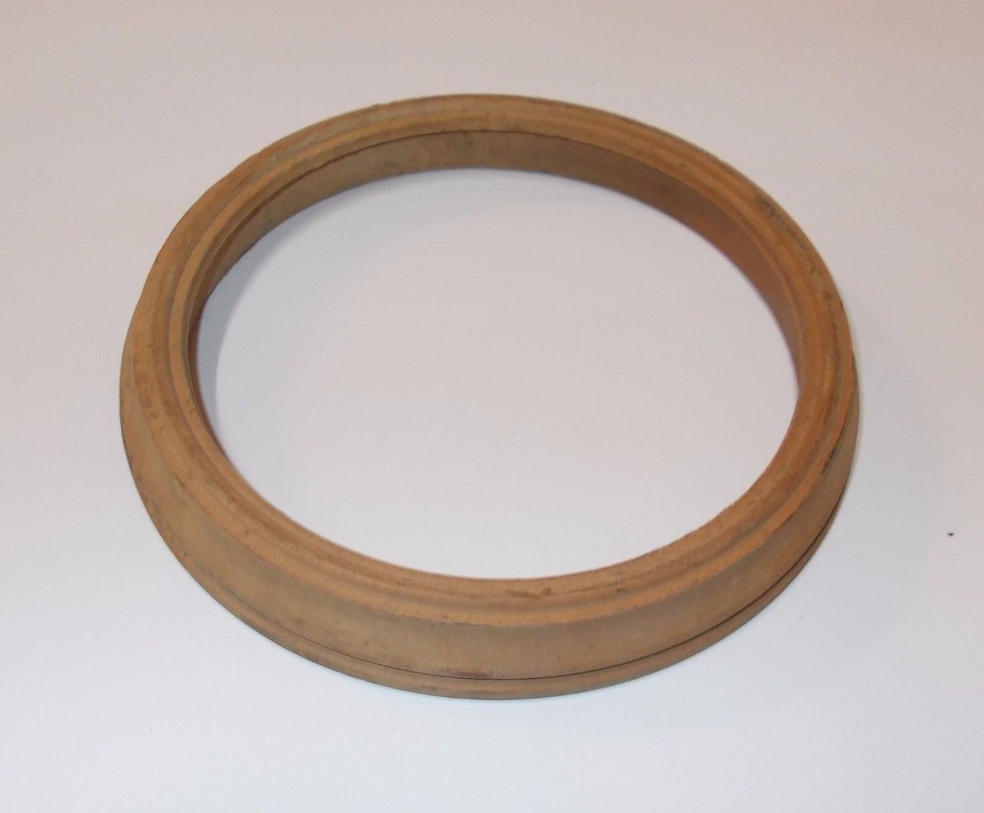 Cornice Rotonda In Legno Per Miniature, 18 Cm, Epoca '900