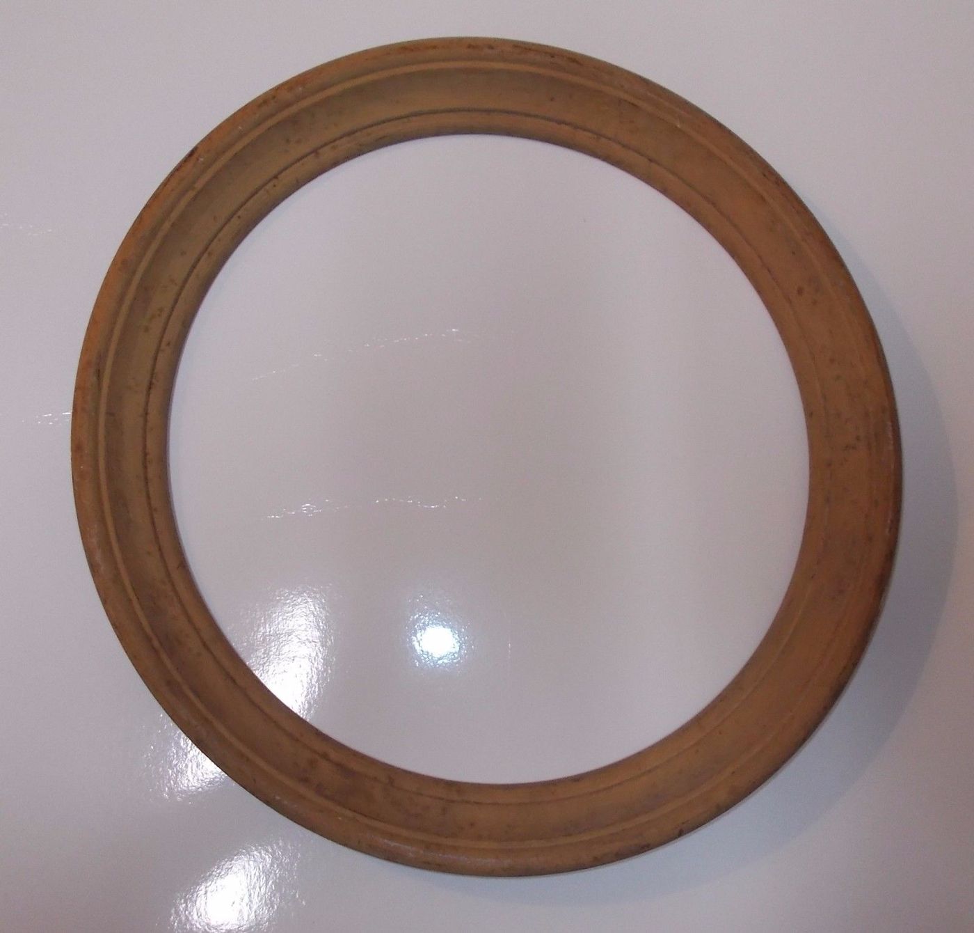 Cornice Rotonda In Legno Per Miniature E Ritratti