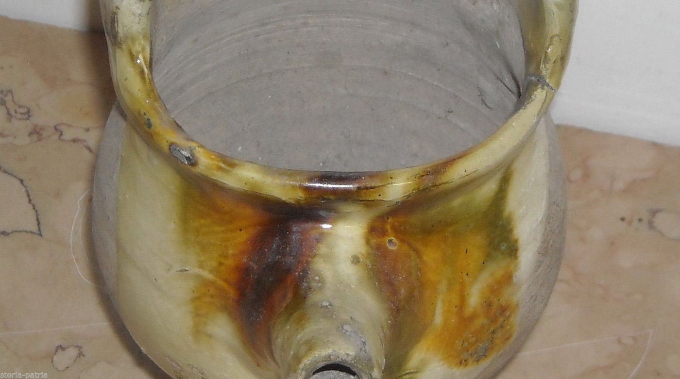 Brocca In Ceramica Popolare Meridionale, Fine XIX   Inizio XX Secolo