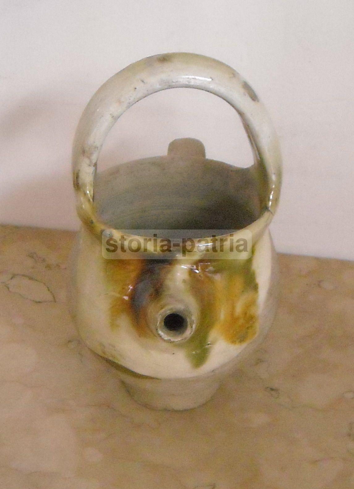 Brocca In Ceramica Popolare Meridionale, Fine XIX   Inizio XX Secolo