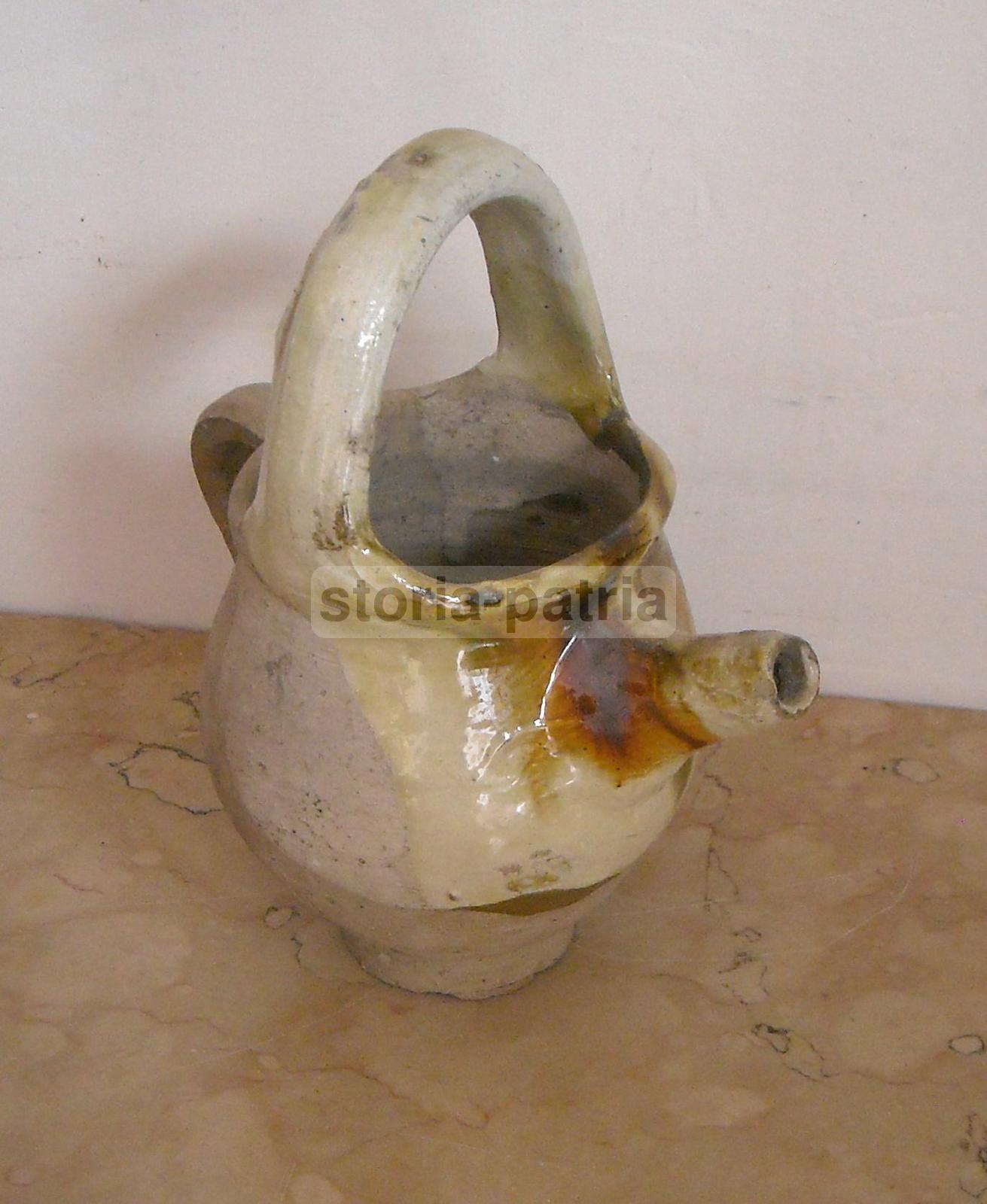 Brocca In Ceramica Popolare Meridionale, Fine XIX   Inizio XX Secolo