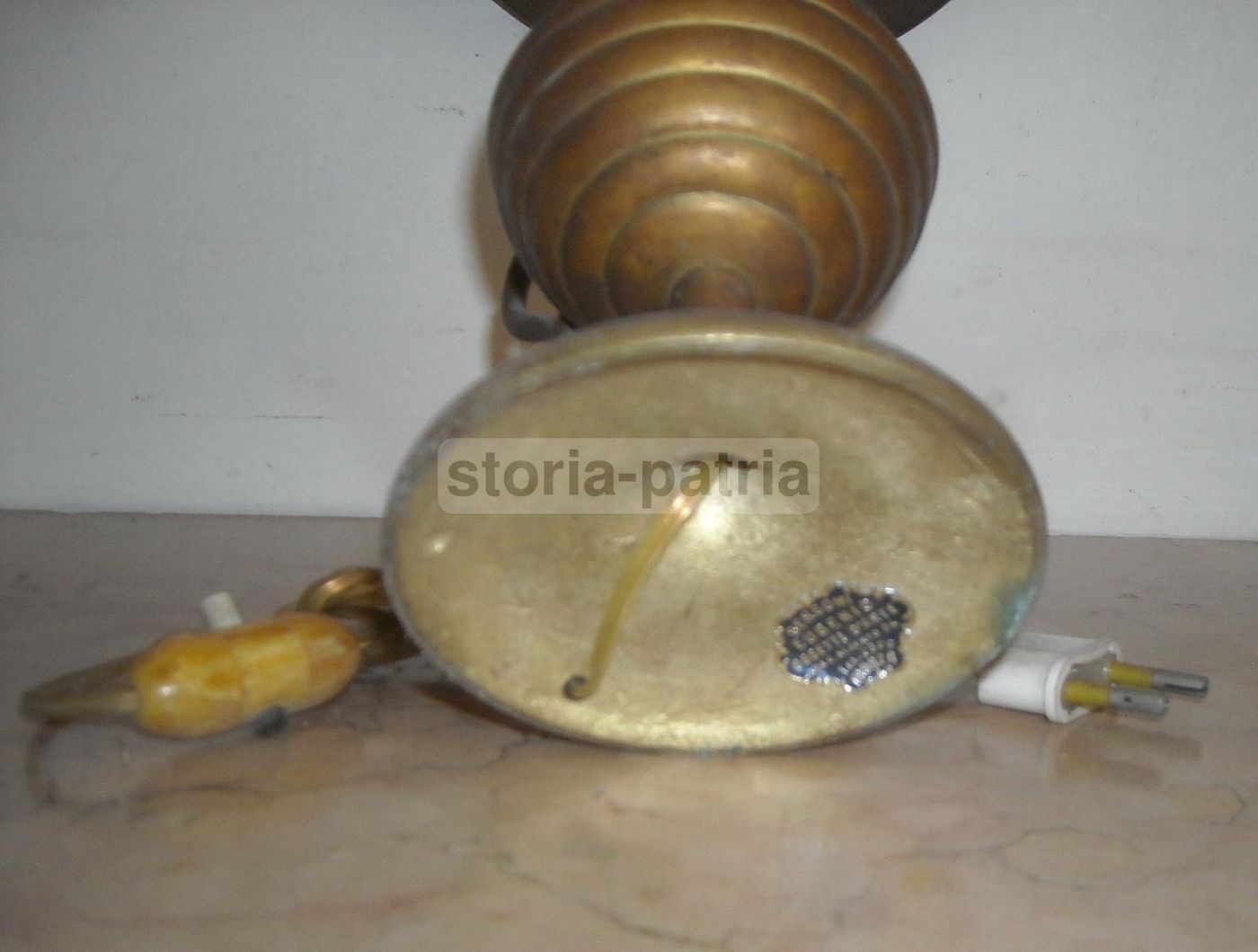 Lampada Da Tavolo Vintage Anni '50 Design Italiano Bergomi Monza