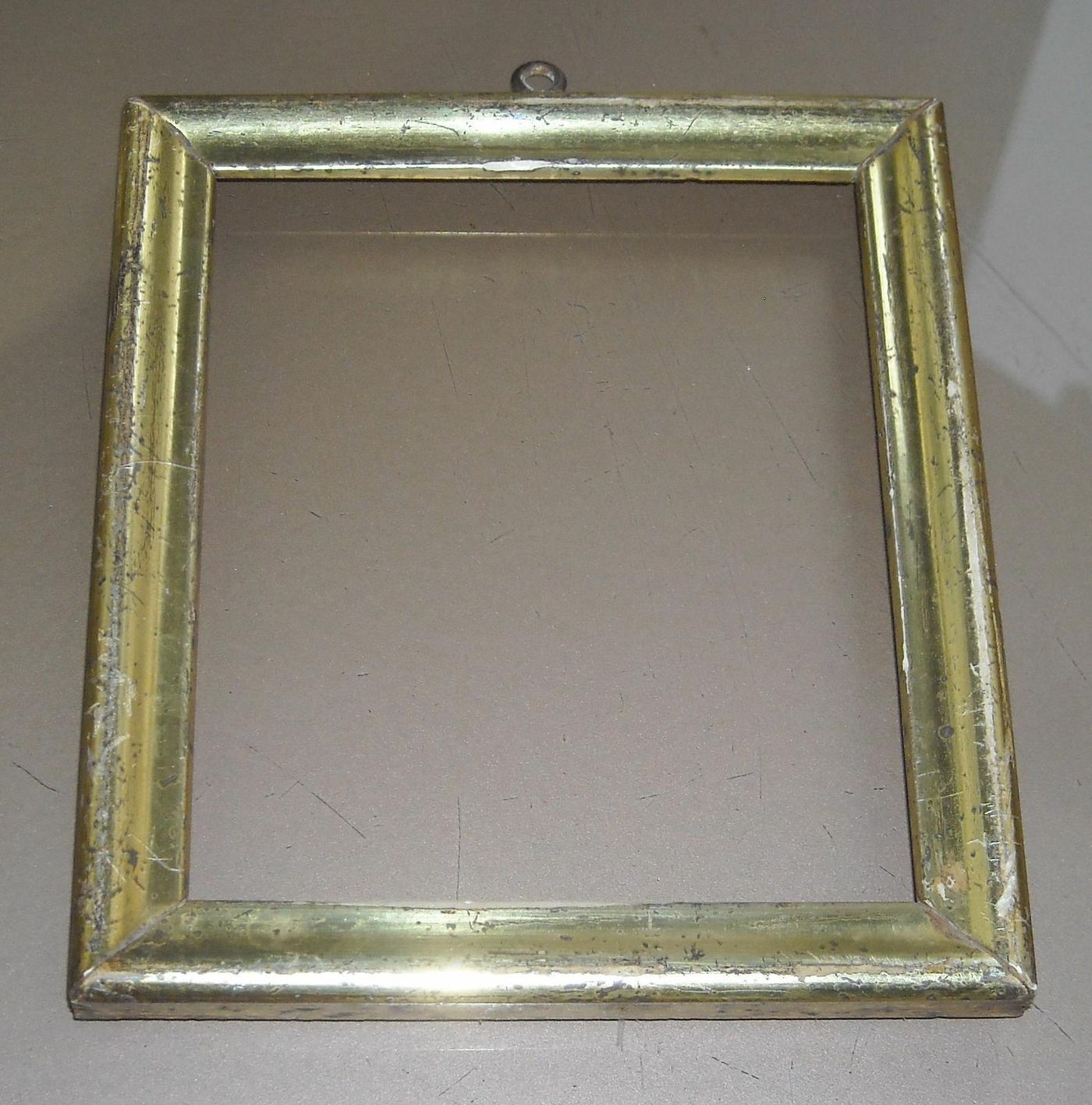 Antica Cornice In Legno Dorato, Fine '800   Primi '900, Cm 16,5x14