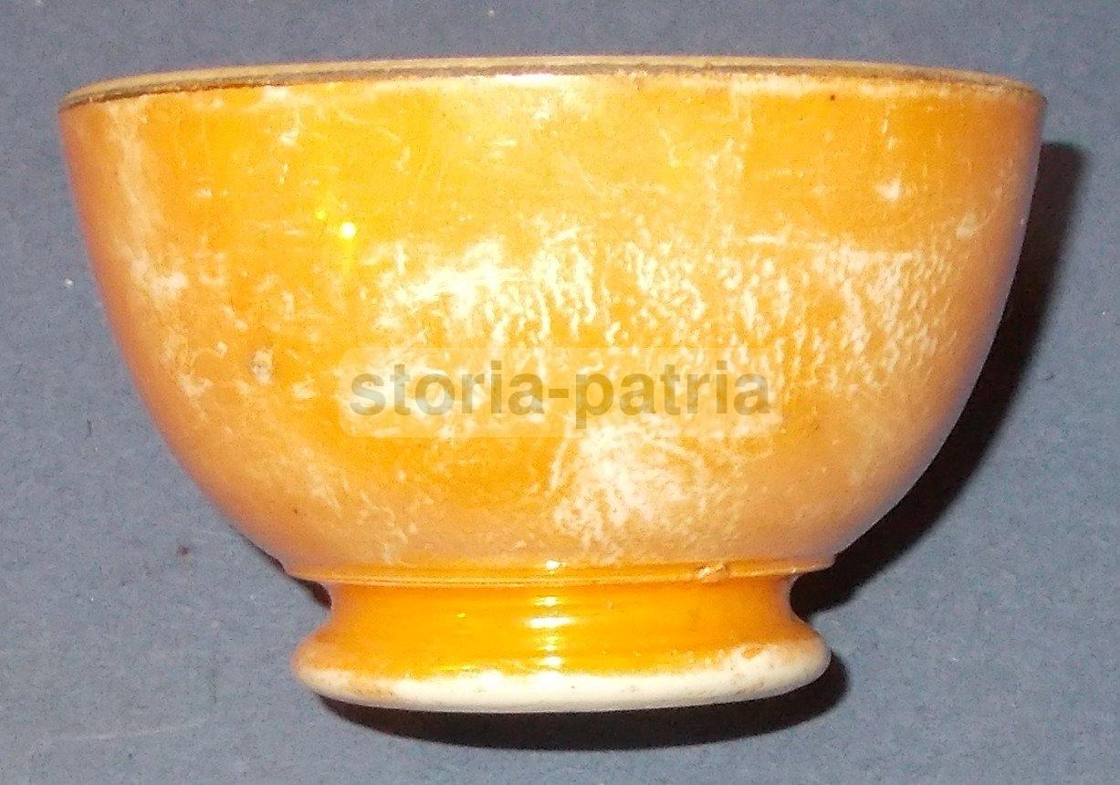Tazza In Ceramica Lambrate Con Decori Floreali E Scritta Ricordo, Anni '20 '30